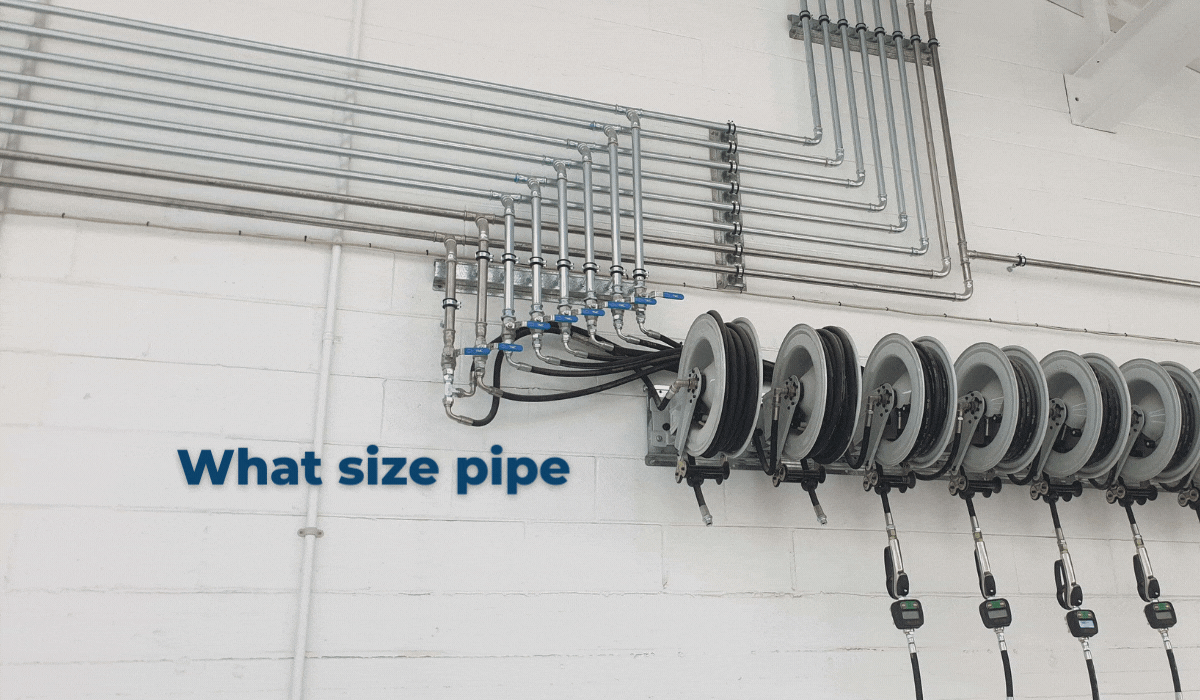 What size pipe should I use? Waterworks NZ